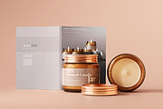 Amber Glass Candle Mockup Bundle, a Packaging Mockup by pmvch (Thumbnail 52 of 135)