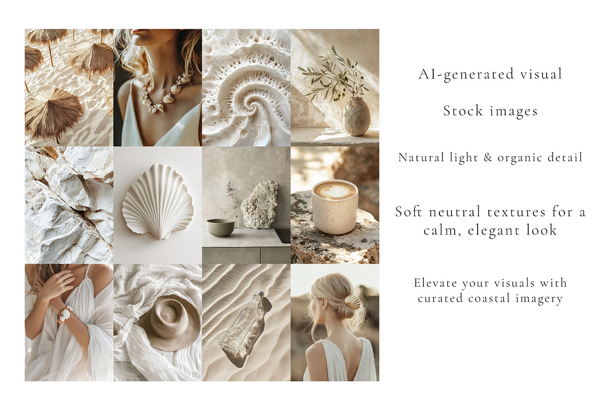 132 minimal ivory beach image set, a Nature Photo by Yulia Furman (Photo 3 of 5)