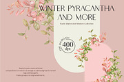Winter pyracantha and more, an Object Graphic by Collection by VY (Thumbnail 1 of 9)