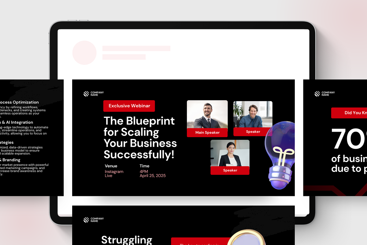 Canva Social Media Templates, a Social Media Template by Studio B | Canva Template (Photo 5 of 13)