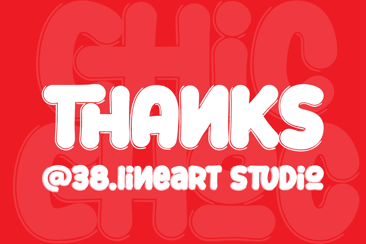 Chic Choc, a Blackletter Font by Ridha-38.lineart (Photo 12 of 12)