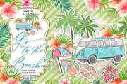 Go to the Beach design, an Illustration by designloverstudio (Thumbnail 2 of 3)