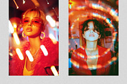 Dreamy Bokeh Portal Tunnel Overlays, a Texture Graphic by PhotoSpirit (Thumbnail 2 of 8)