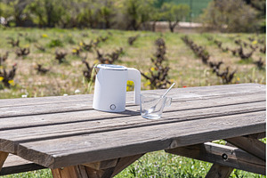 White electric kettle and a, a Food & Drink Photo by Illustrations&photos