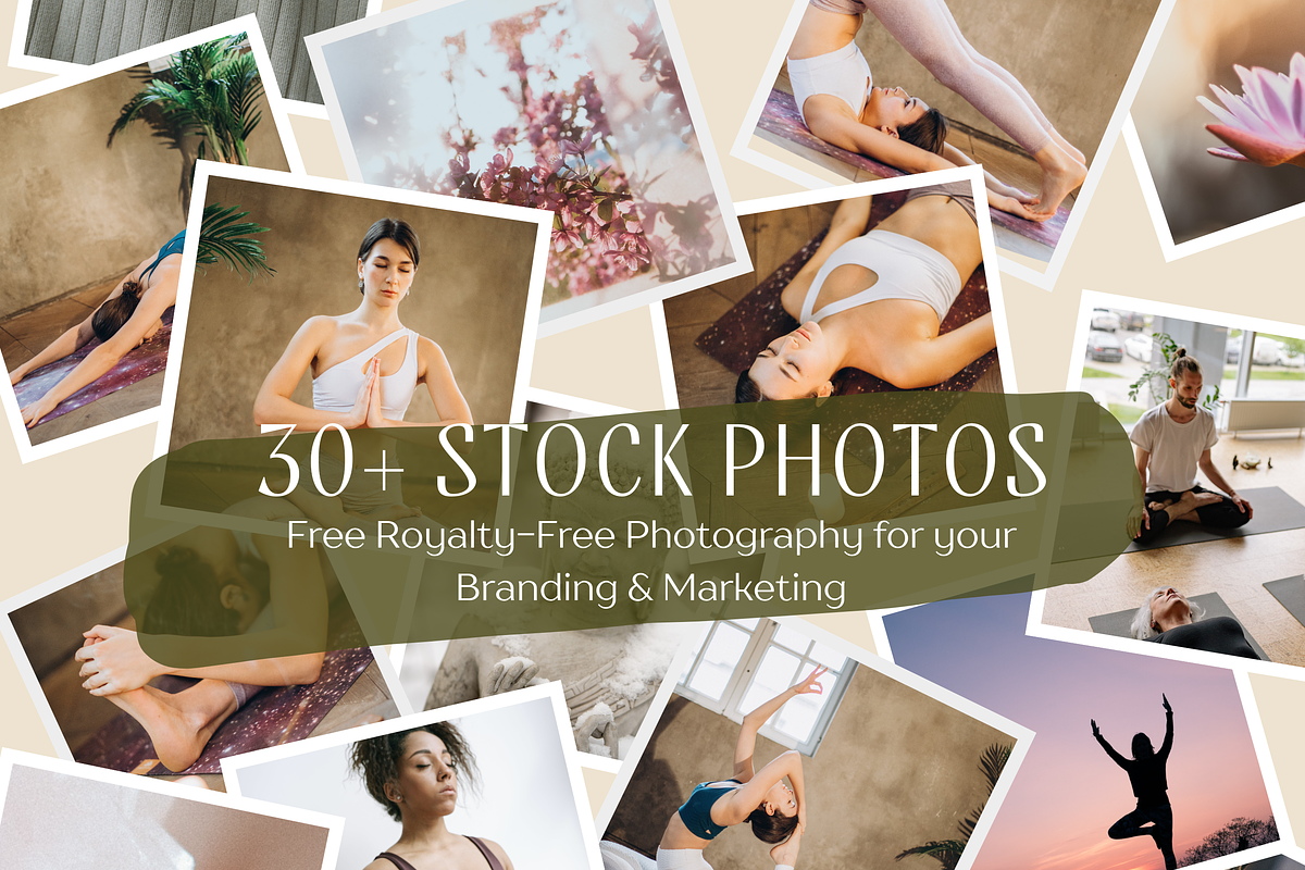 Bloom Yoga Earth Canva Template, a Social Media Template by The Inspired Brand (Photo 4 of 6)