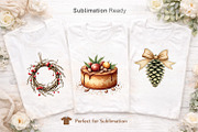 Vintage Farmhouse Christmas Clipart, an Illustration by Artnoy (Thumbnail 6 of 8)