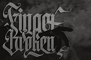 Autherical Typeface, a Blackletter Font by seventhimperium (Thumbnail 11 of 11)