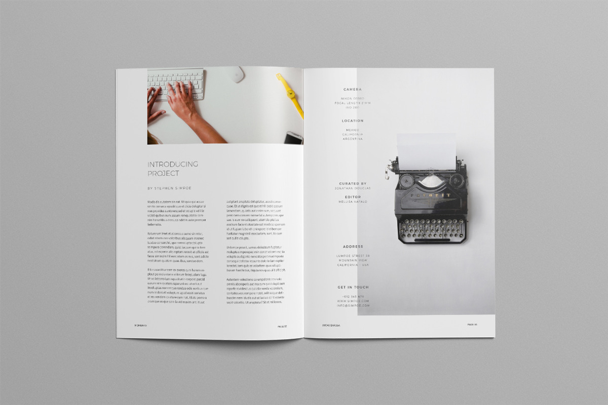 Photography Portfolio, a Brochure Template by Meenom Templates (Photo 4 of 20)