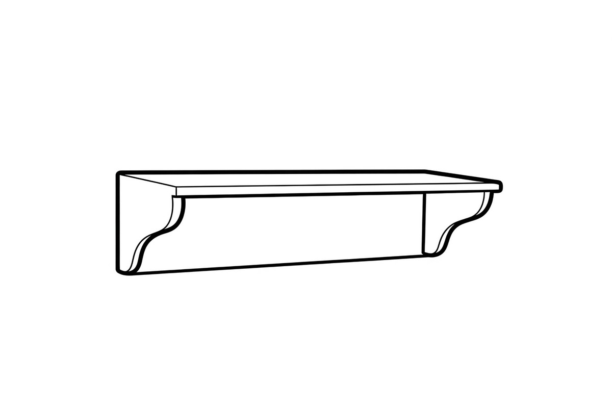 Wall Shelf Bracket Vector Bundle, an Illustration by Gaye Art (Photo 32 of 51)