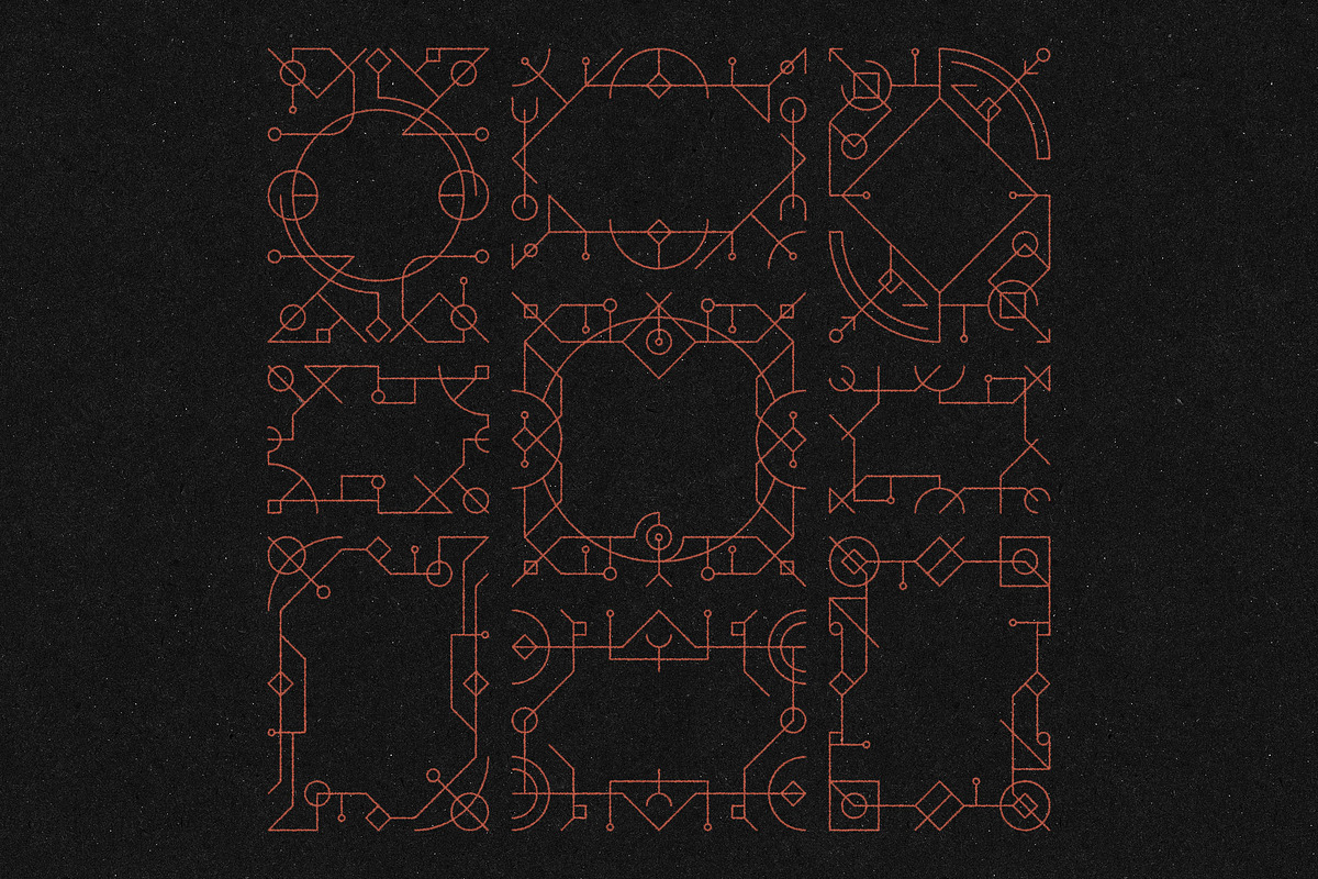 GEOMETRIC ART DECO ELEMENTS, an Object Graphic by 2DFUNS (Photo 4 of 5)