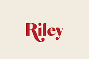 Riley - A Modern Typeface, a Sans Serif Font by Josh O. (Thumbnail 1 of 7)