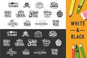 Happy Teachers day quotes, an Object Graphic by Kseniia Kuznetsova (Thumbnail 3 of 5)