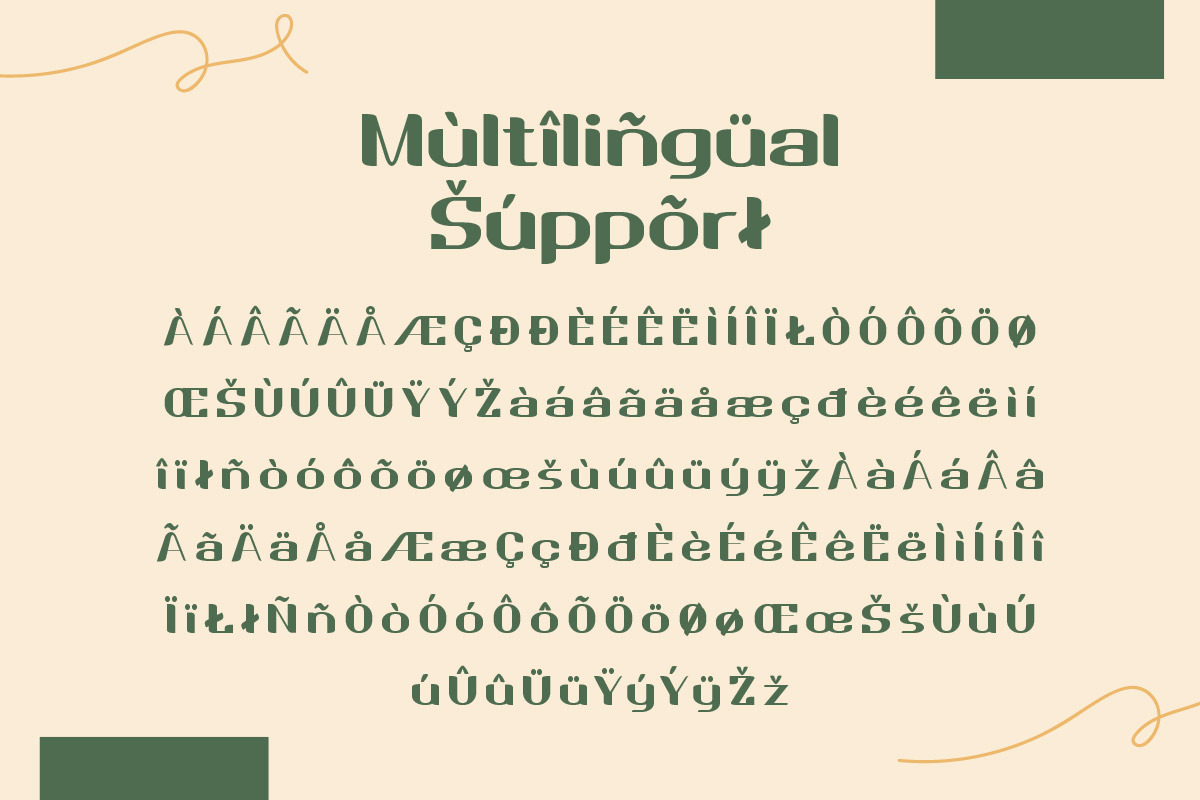 Krofi - Retro Display Font, a Sans Serif Font by trabaskriya (Photo 8 of 8)