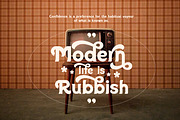Beach Sound - Vintage Type, a Serif Font by ikiiko (Thumbnail 2 of 6)