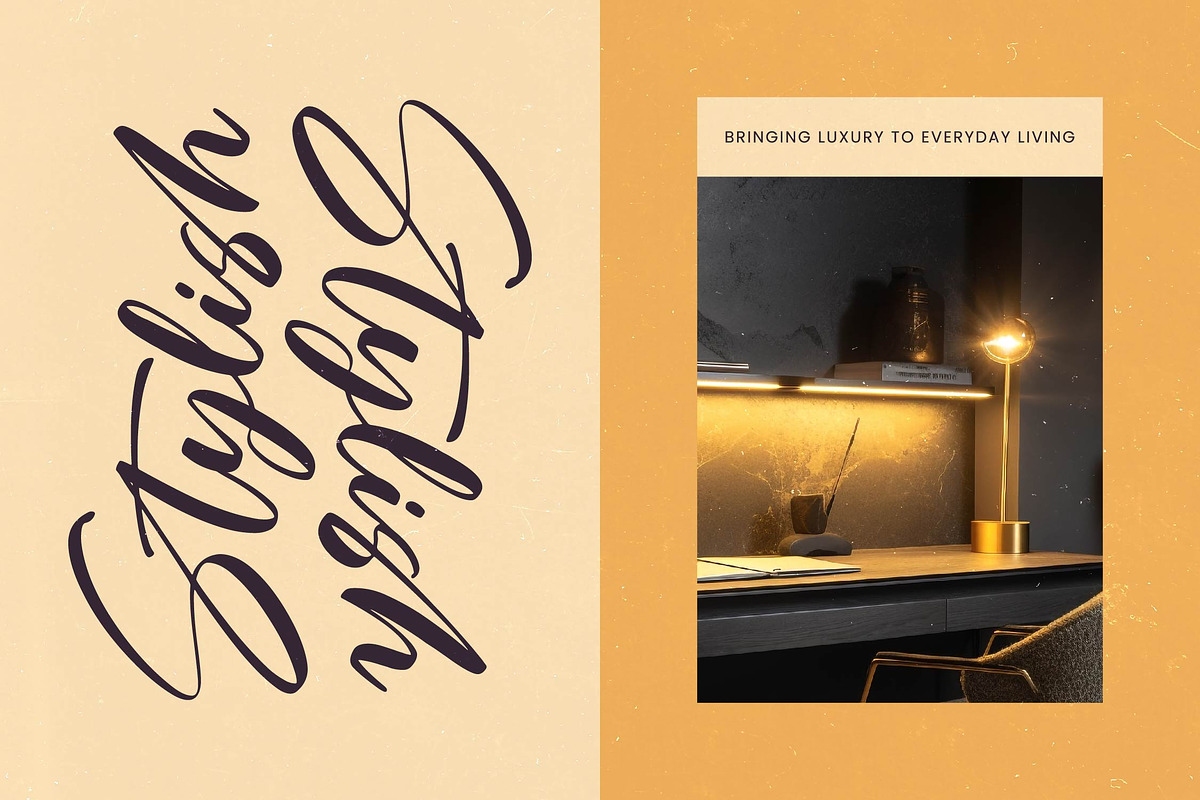 Skayhan Chester Bold Brush Font, a Script Font by Letterena Studios Script (Photo 16 of 20)