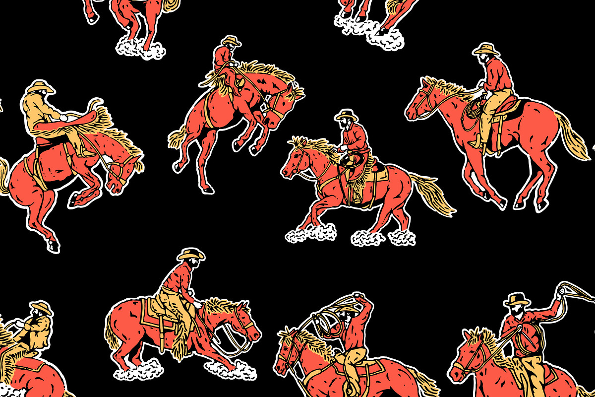 50 Illustration cowboy, an Object Illustration by Southerntown (Photo 4 of 8)