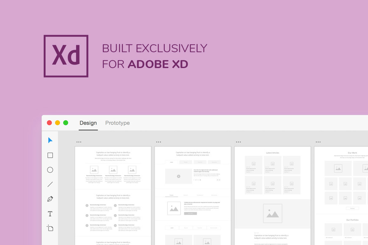 Optimum Wireframe Kit, a Wireframe Template by Kevin H. Design (Photo 3 of 7)