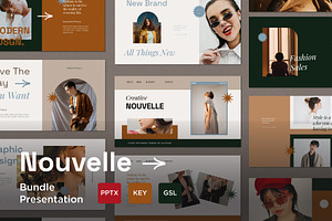 NOUVELLE Bundle Presentation Pack, a Presentation Template by Rocket Template