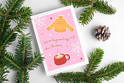Christmas Clipart and Patterns, a Seasonal Illustration by CapriceMeDesigns (Thumbnail 9 of 16)