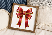 Glitter Coquette Bow Mama PNG, an Illustration by Libby Wishes (Thumbnail 7 of 8)