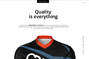 Motocross Jersey Mockup Set, a Shirt Mockup by creatsy5 (Thumbnail 2 of 5)