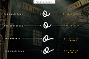 The Grateful Script, a Script Font by Sronstudio (Thumbnail 3 of 15)