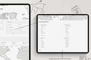 Notion Travel Planner, a Websites & App Template by Asha Glenn Design Studio (Thumbnail 7 of 11)