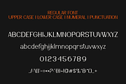 Tanefy - Modern Font, a Sans Serif Font by Viswal Studio (Thumbnail 4 of 8)