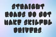 Boizz Graffiti Bubble Display Font, a Handwritten Font by Maulana Creative (Thumbnail 6 of 7)