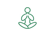 20 Logo Yoga Templates Bundle, a Branding & Logo Template by Friendesigns (Thumbnail 9 of 21)