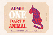 Cornville - Carnival Typeface, a Sans Serif Font by HipFonts (Thumbnail 9 of 9)