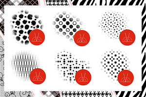 Polka Dots Procreate Brush Set