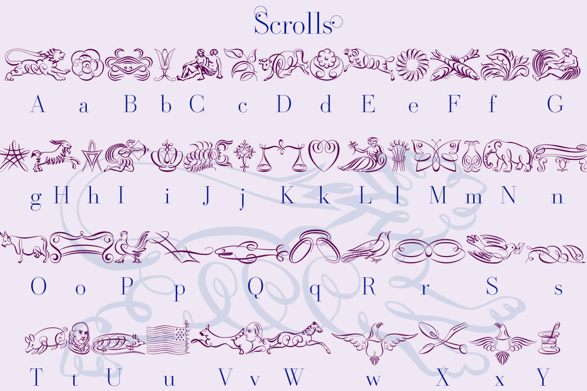 Scrolls and Flourishes preview 5