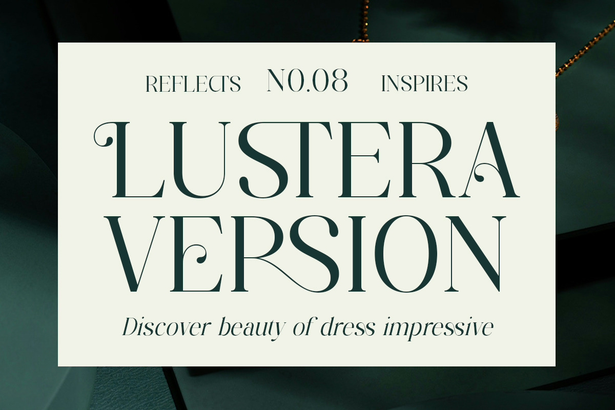 Elegant Luxury Serif - Regalian, a Serif Font by Shakira Studio (Photo 2 of 10)