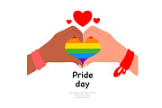 LGBT pride month vector set, an Object Illustration by foxndeer (Thumbnail 4 of 4)