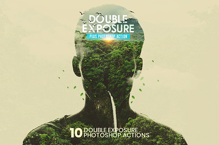 Double Exposure Plus Ps Action