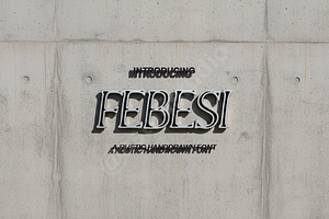 Febesi - Luxury Serif Typeface, a Font by Astuti Studio