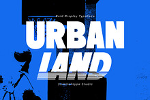 Urban Land - Funky Bold Font
