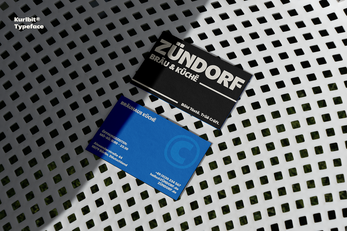 Kurlbit - Bold Display Sans, a Sans Serif Font by Shapespired Design (Photo 17 of 17)