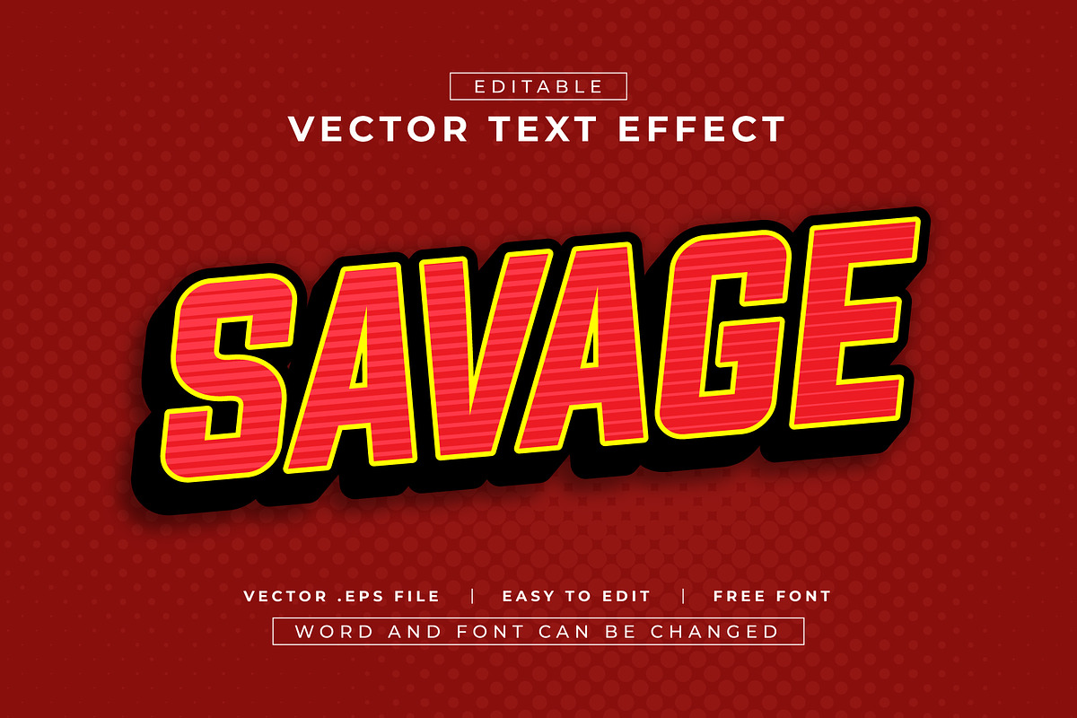 25 Text Effects Template Pack, a Layer Style Add-On by padilah_a (Photo 16 of 32)
