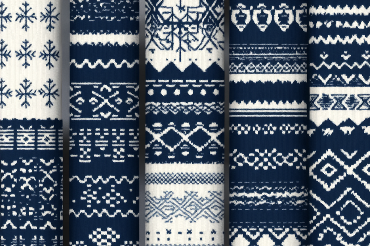 Traditional knitted Sweater Pattern