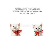 10 Cat Clipart, an Animal Illustration by Pati Charm Studio (Thumbnail 4 of 8)