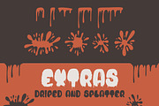Blood Bold - Fun Halloween Two Fonts, a Handwritten Font by StringLabs (Thumbnail 4 of 4)