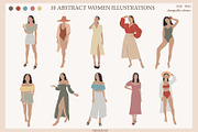 Women Abstract Summer, a Seasonal Illustration by Hanazumi (Thumbnail 3 of 9)