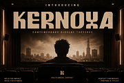 Kernoxa Display Typeface, a Sans Serif Font by zerologicstudio (Thumbnail 7 of 12)