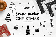 Scandinavian Christmas Collection, a Pattern Graphic by Iryna Danyliuk (Thumbnail 1 of 7)