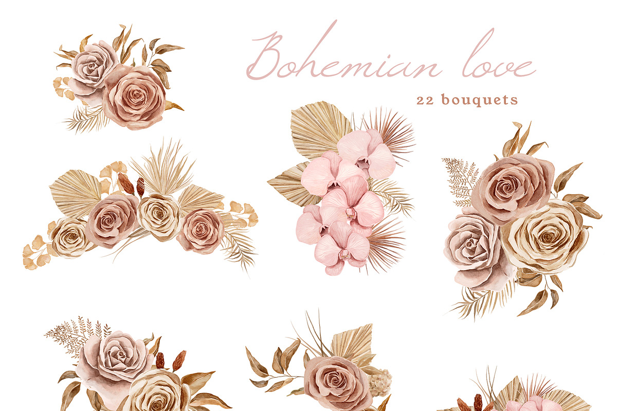 Bohemian Roses and Dried Leaves, an Illustration by Backyard Rose (Photo 7 of 16)