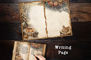 Cozy Christmas Mice Junk Journal, a Stationery Template by V Design Creator (Thumbnail 6 of 8)