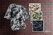 Cat Camo Seamless Vector Pattern Set, a Pattern Graphic by Alwee Studio (Thumbnail 4 of 7)
