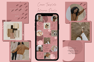 Ros Puzzle Instagram Canva Template